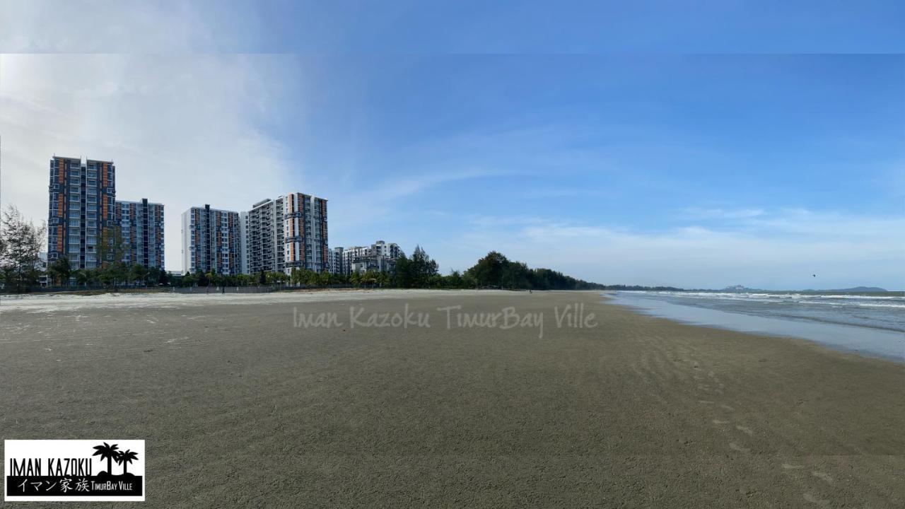 كوانتان Sea View & Pool View & Wifi & Netflix At Iman Kazoku Timurbay Ville Studio 2Bdr المظهر الخارجي الصورة